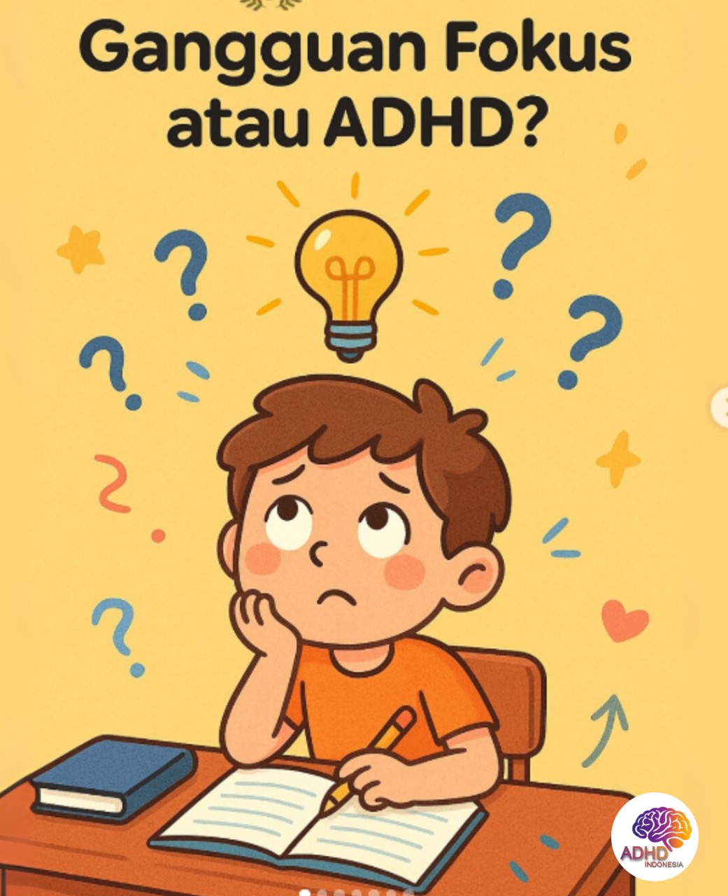 ADHD dan Kesulitan Fokus Anak: Edukasi untuk Keluarga di Kabupaten Wajo