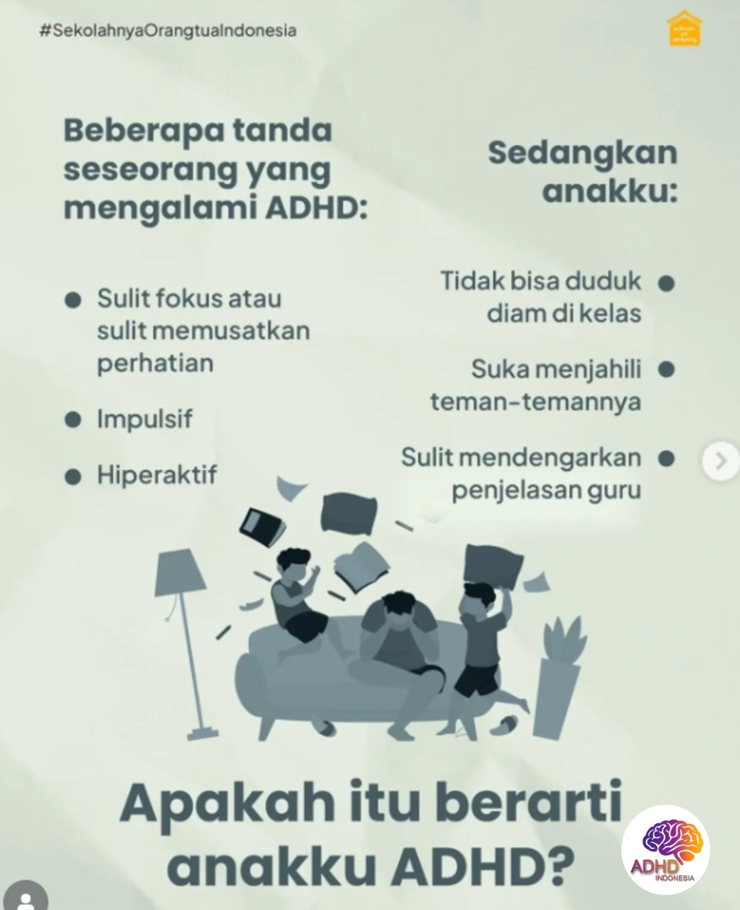 Ciri dan Gejala ADHD pada Anak Usia Dini di Kabupaten Wajo