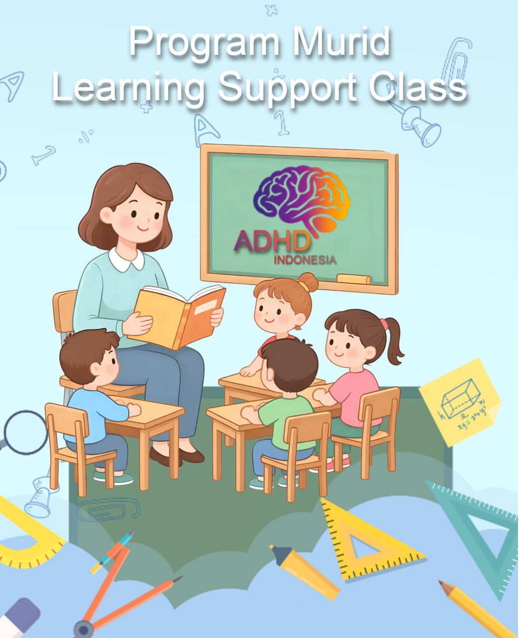 Program ADHD Indonesia Kabupaten Wajo Kelas Pendampingan Belajar (Learning Support Class)