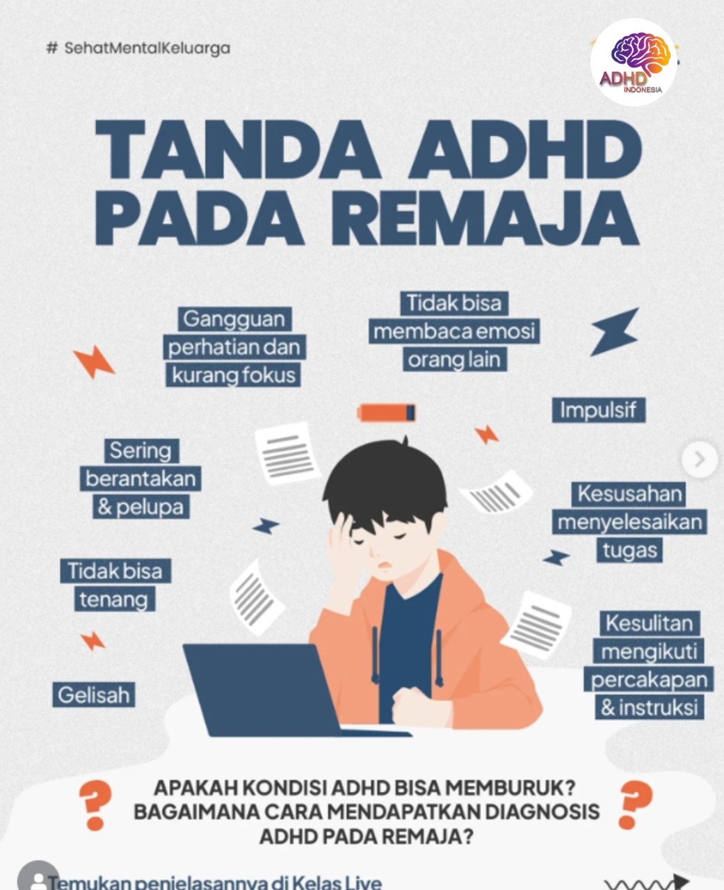 Screening ADHD Non-Diagnostik: Edukasi Awal bagi Orang Tua di Kabupaten Wajo