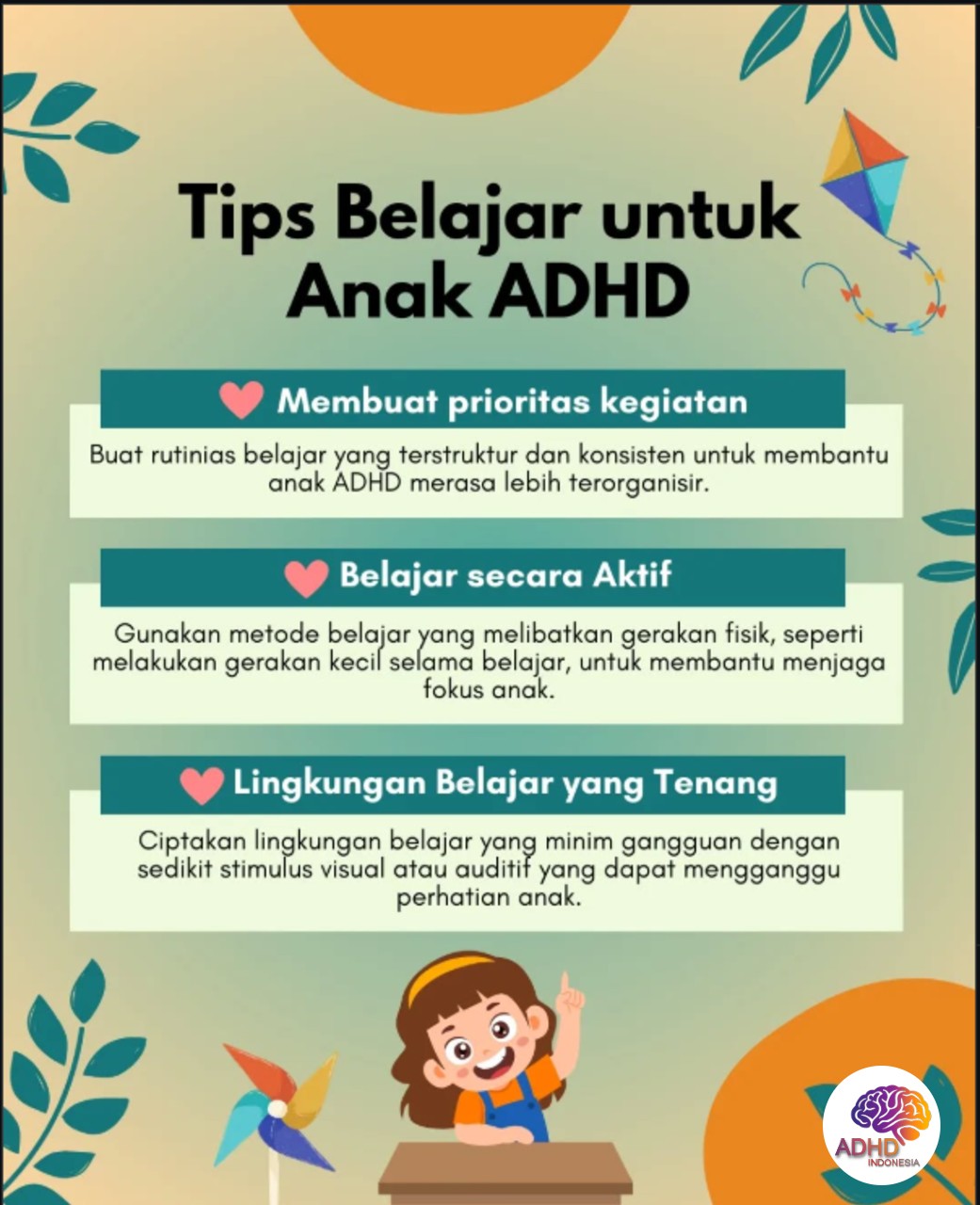 Strategi Belajar yang Cocok untuk Anak ADHD di Kabupaten Wajo